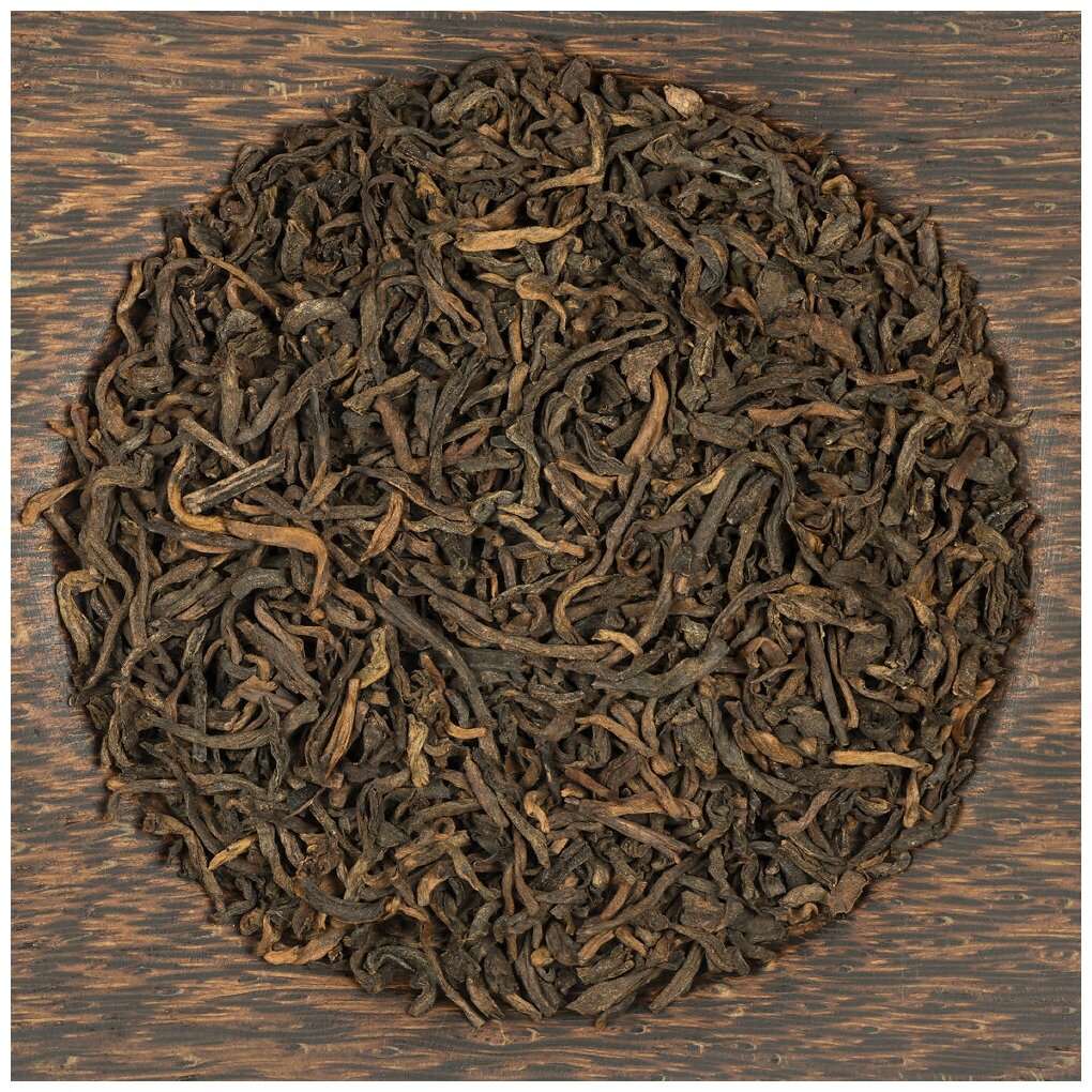 Чай черный Гун Тин Пуэр, китайский весовой шу пуэр без добавок "JustMont" 20 гр - фотография № 2