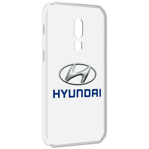 Чехол MyPads hyundai-4 мужской для Meizu V8 задняя-панель-накладка-бампер
