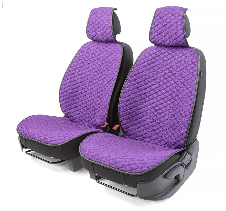 Накидки на передние сиденья "Car Performance", 2 шт, fiberflax CUS-1032 VIOLET