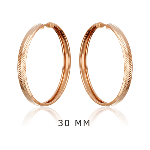 Серьги PLATINA из золота 585 пробы