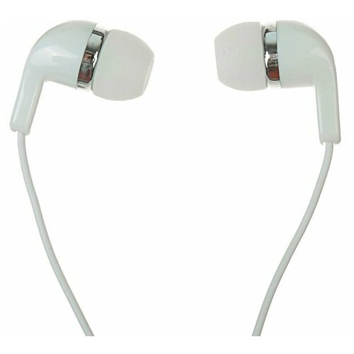 Наушники HS2005WH вакуумные микрофон 106 дБ 16 Ом 35 мм 12 м белые 35200₽