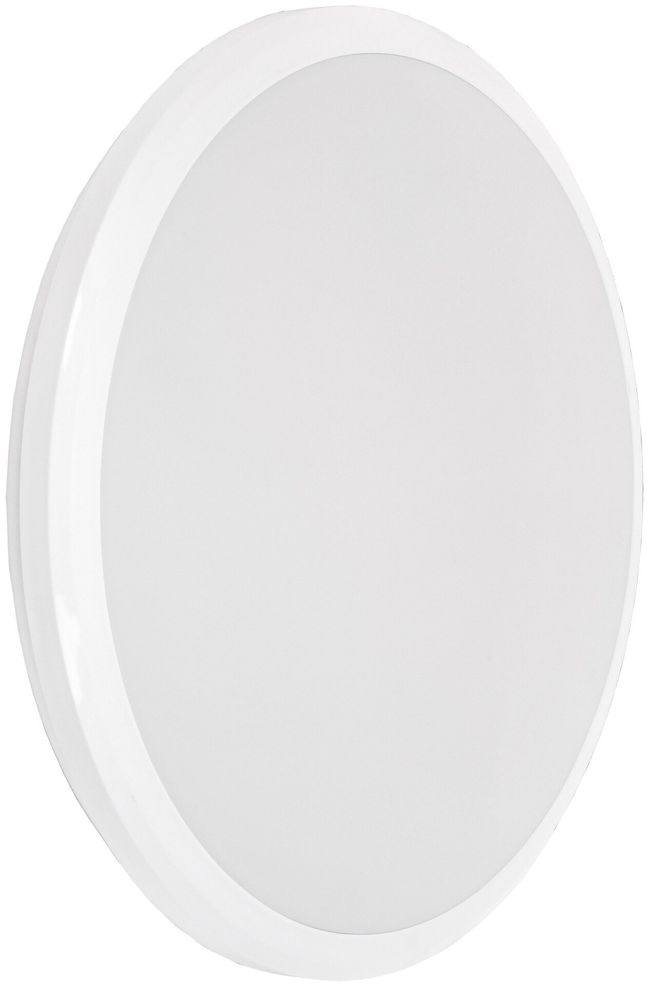 Настенно-потолочный светильник IEK ДПБ 3007, 32 Вт, кол-во ламп: 1 шт., 4000 К, цвет арматуры: белый, цвет плафона: белый