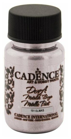 Акриловая краска Cadence Dora Metallic Paint. Diamond-151