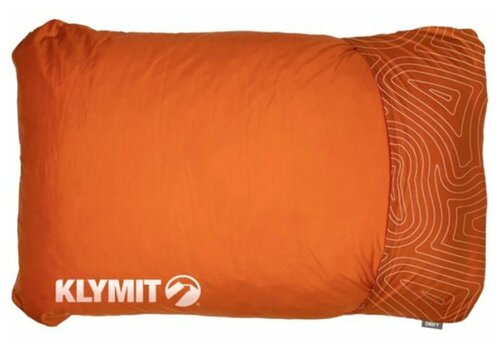 Подушка, KLYMIT, Drift Camp Pillow Large, оранжевая