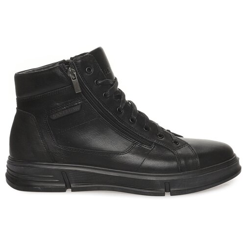 Ботинки Valser, зимние, натуральная кожа, нескользящая подошва, размер 43, черный