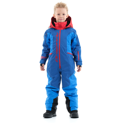 Детский зимний комбинезон для активного отдыха Dragonfly Teenager Gravity - Blue-Red - 152-158