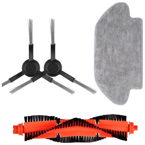 Набор аксессуаров 4 шт для робота-пылесоса Xiaomi Mi Robot Vacuum-Mop P (тряпка, щетки)