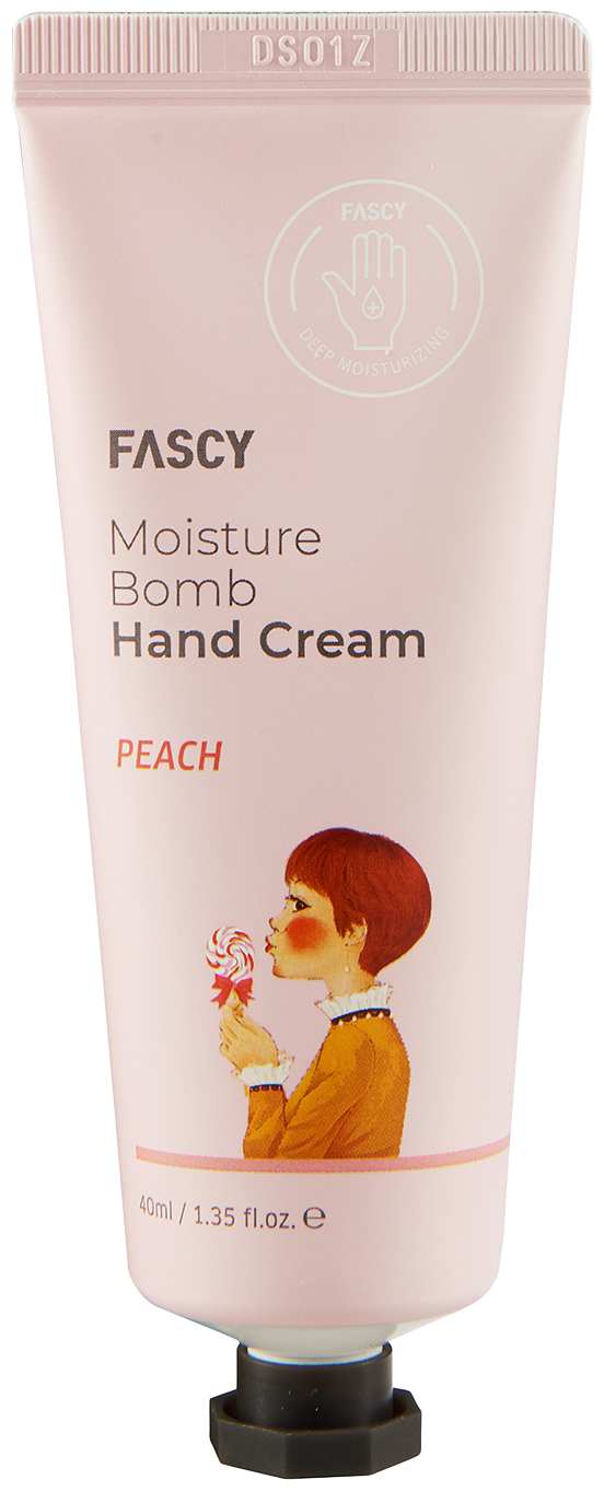 Fascy Крем для рук с экстрактом персика Moisture Bomb Hand Cream Peach, 40 мл