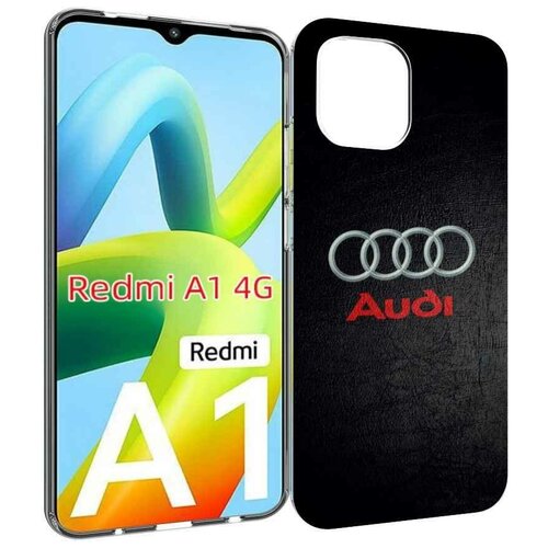 Чехол MyPads audi ауди 6 мужской для Xiaomi Redmi A1 задняя-панель-накладка-бампер чехол mypads audi ауди 6 мужской для xiaomi 12s ultra задняя панель накладка бампер