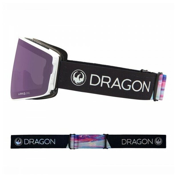 Dragon PXV2 Маска Dragon PXV2 Pearl/LL Violet + LL Dark Smoke