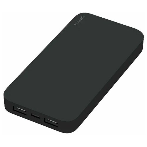 Внешний аккумулятор Power Bank Xiaomi Solove 003M 20000мAч черный 003m black rus 410000₽