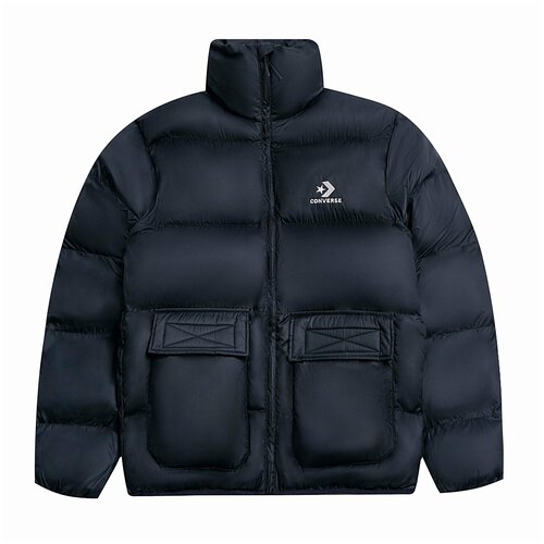 Пуховик Converse Patch Pocket Puffer Jacket Black / XL