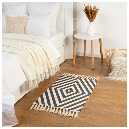 Коврик Ромбы 60 90 см 50 хл 50 пэ 2860₽