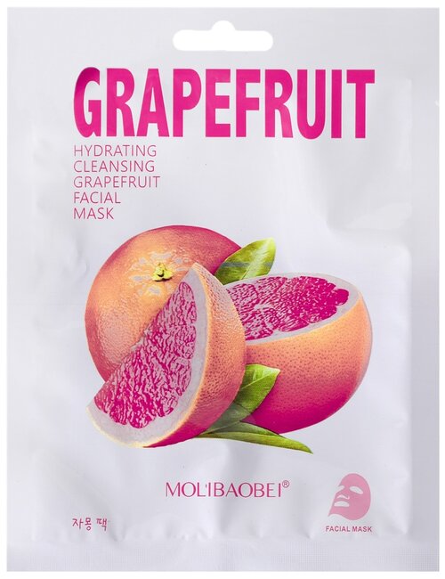 MOLIBAOBEI Маска тканевая Grapefruit