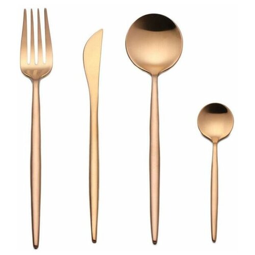 Xiaomi Набор столовых приборов Xiaomi Maison Maxx Stainless Steel Cutlery Set (Gold)