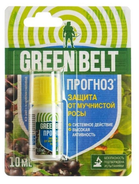 Green Belt Средство для защиты от мучнистой росы Прогноз, 10 мл, 33 г - фотография № 2