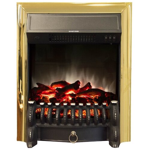 Электрический очаг Real Flame Fobos Lux Brass закрытый очаг real flame real flame majestic lux brass