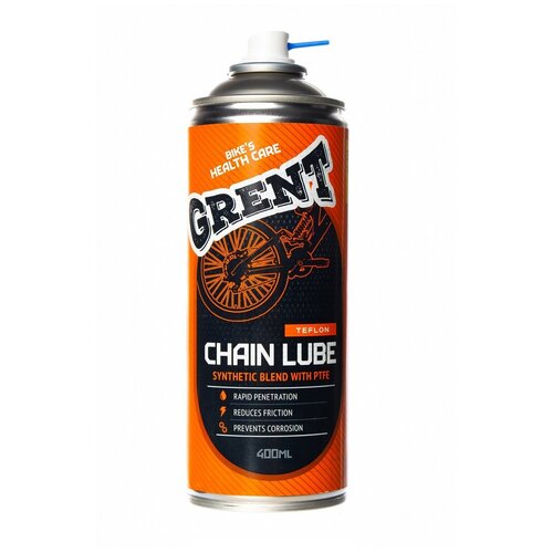 Синтетическая смазка для цепи с тефлоном GRENT PTFE Synthetic Chain Lube 520 мл (40400)