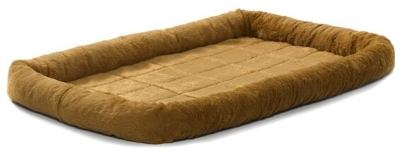 Лежанка Midwest Pet Bed меховая, коричневый 61х46 см