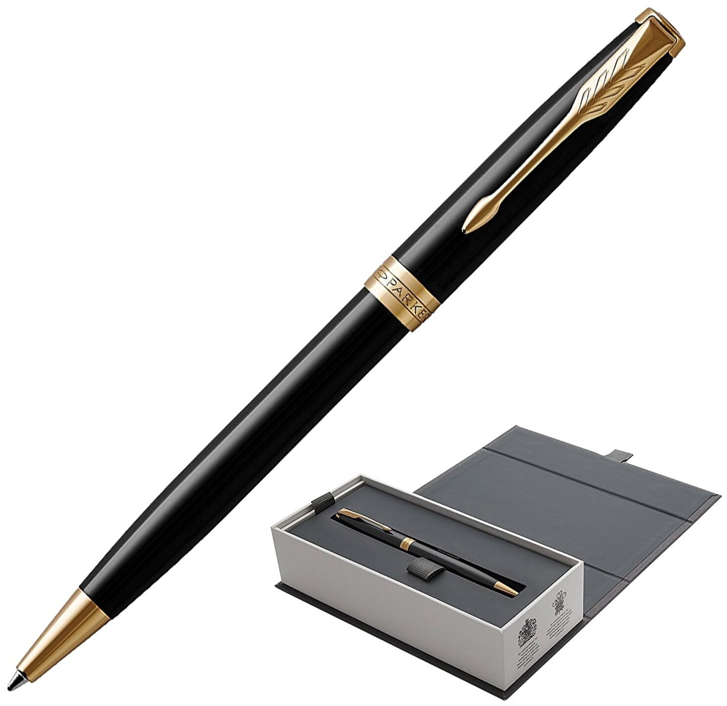 Ручка Unitype шариковая PARKER Sonnet Core Lacquer Bl... - (1 шт)