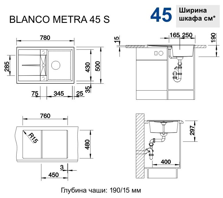 Мойка Blanco - фото №5