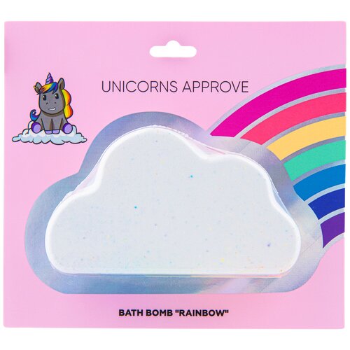 unicorns approve бомба для ванны радужное облачко 140 г UNICORNS APPROVE Бомба для ванны Радужное облачко, 140 г
