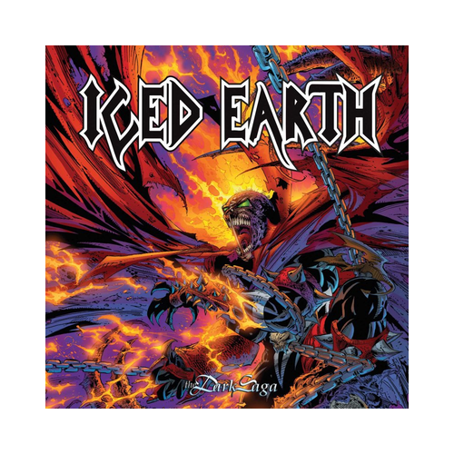 Iced Earth - The Dark Saga, 1LP Gatefold, RED BEER MERGED LP