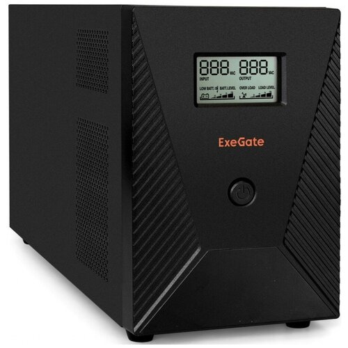 ИБП ExeGate SpecialPro Smart LLB-3000 LCD (С13, RJ, USB) (EP287659RUS) интерактивный ибп exegate specialpro smart llb 3000 lcd ep287659rus черный