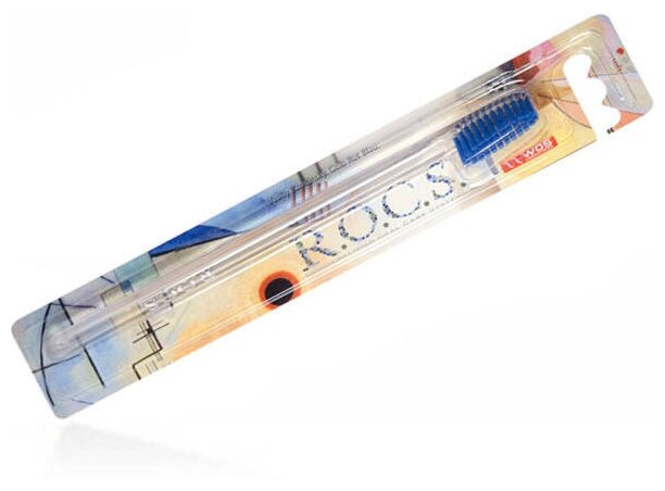 Зубная щётка R.O.C.S. Классическая мягкая, 1 шт.