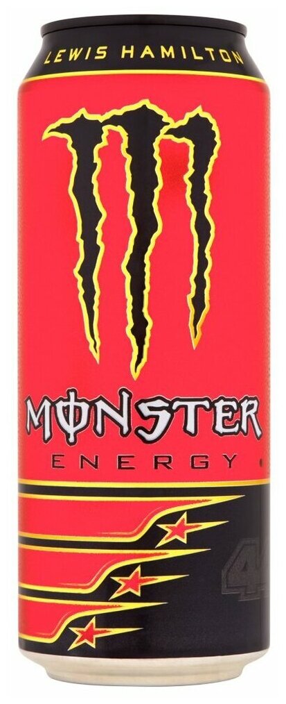 Энергетический напиток Monster Energy Lewis Hamilton (Великобритания) 500 ml * 3 шт. Европа - фотография № 3