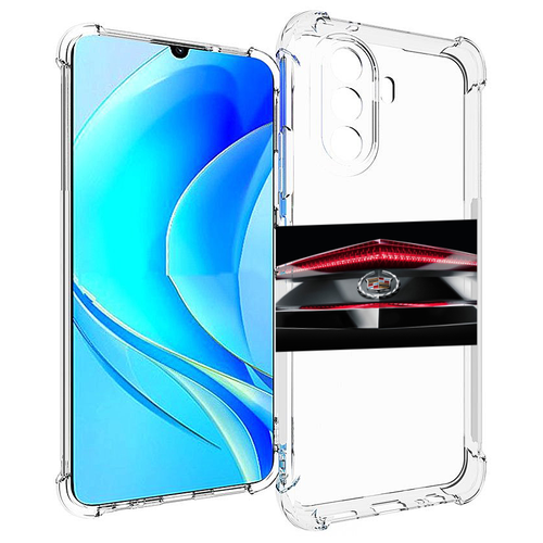 Чехол MyPads cadillac 3 мужской для Huawei Nova Y70 / Nova Y70 Plus (MGA-LX9N) / Huawei Enjoy 50 задняя-панель-накладка-бампер чехол mypads chery 3 мужской для huawei nova y70 nova y70 plus mga lx9n huawei enjoy 50 задняя панель накладка бампер