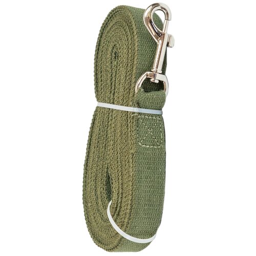 Поводок для собак 7м, поводок брезентовый 