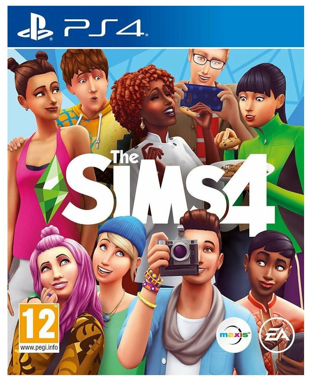 Игра PS4 - Sims 4 (русская версия)