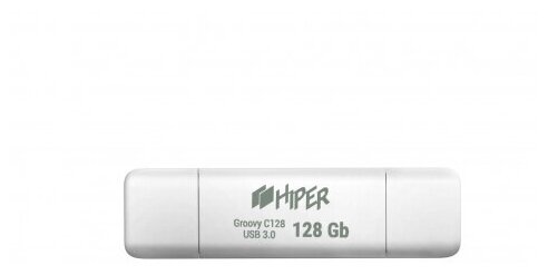 Накопитель HIPER USB3.0 + USB Type-C 128GB Groovy C128