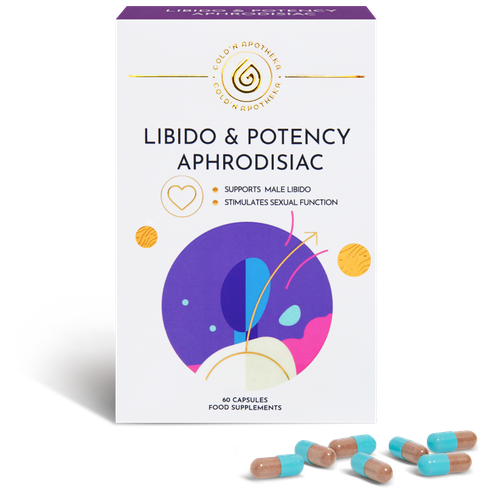 БАД GOLD'N APOTHEKA Libido&Potency Aphrodisiac, капсулы, 60 шт