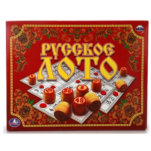 Русское лото настольная игра Подарочное настольная игра русское лото подарочное