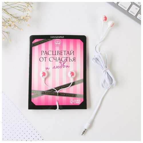 Наушники на открытке Расцветай от счастья модель VBT 11 41700₽