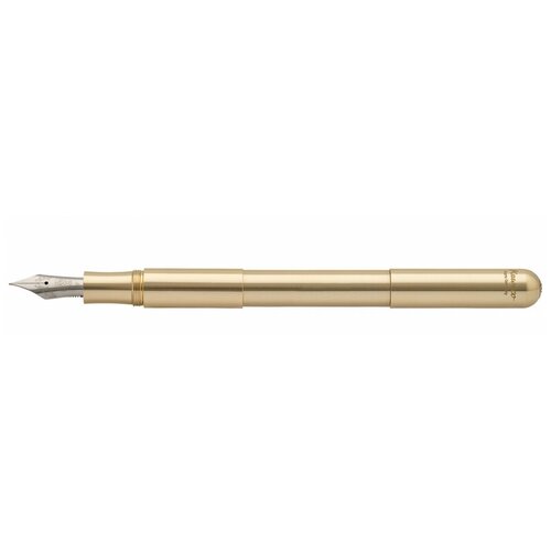 Ручка перьевая Kaweco Supra, цвет: золотой, F 0,7 мм kaweco ручка перьевая liliput al ef 0 5 мм синий цвет чернил