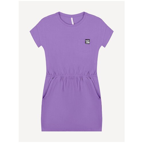 фото Платье для девочки coccodrillo, размер 140, цвет фиолетовый
