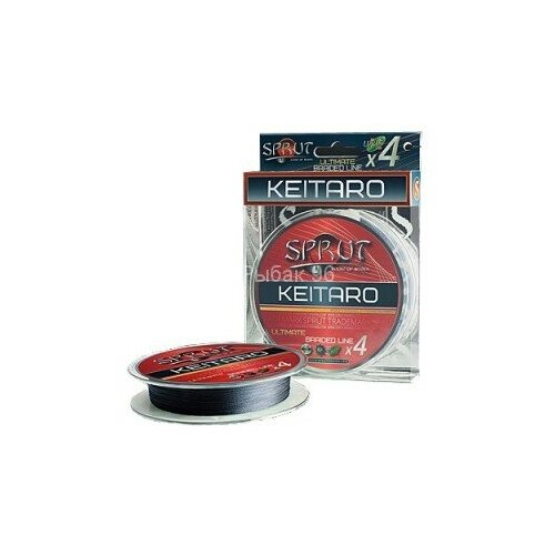 Леска плетеная SPRUT Keitaro Ultimate X 4 Hot Red 0.14 140м