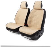 Накидки на передние сиденья "Car Performance", 2 шт, fiberflax CUS-1052 BE/BE
