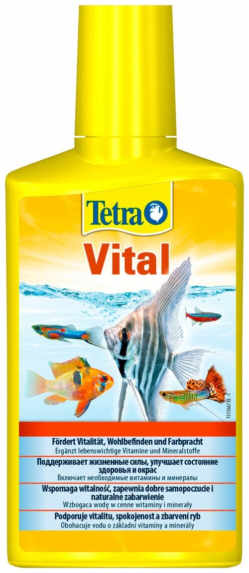 TETRA VITAL - Тетра средство для создания и поддержания естественных условий в аквариуме (500 мл) - фотография № 12