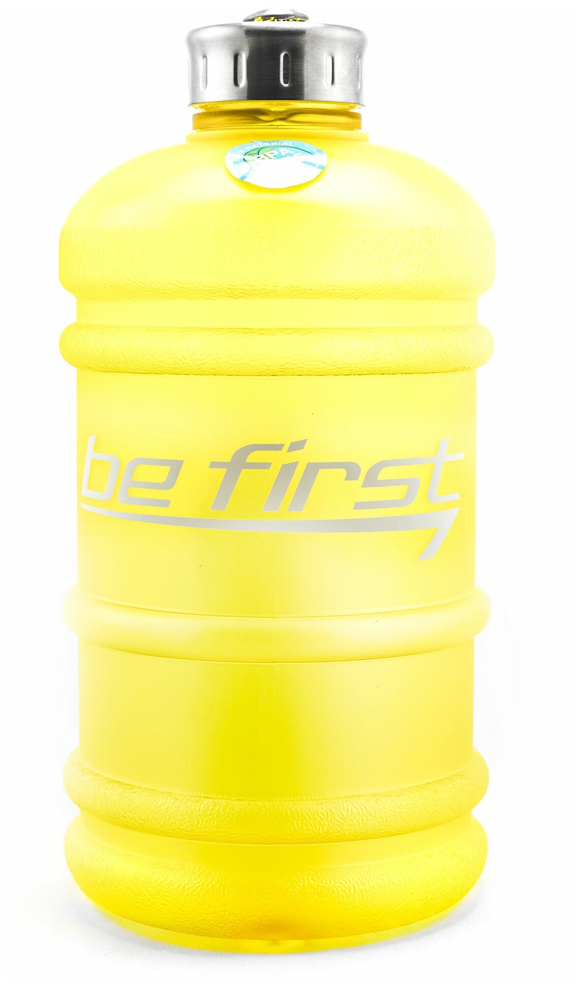 Бутылка для воды Be First 2200 мл, желтая матовая (TS 220-FROST-YELLOW)