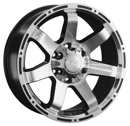 Диск колесный LS Wheels 1289 7.5x17/6x139.7 D106.1 ET25 BKF