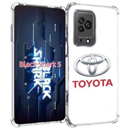 Чехол MyPads toyota-тойота-4 мужской для Xiaomi Black Shark 5 задняя-панель-накладка-бампер