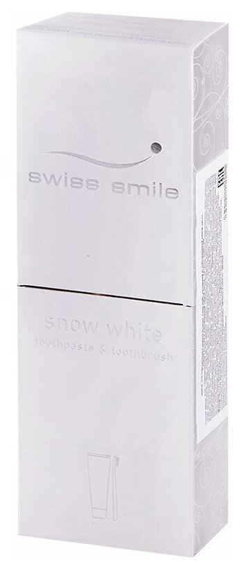 Набор зубная паста и щетка Swiss smile Snow White