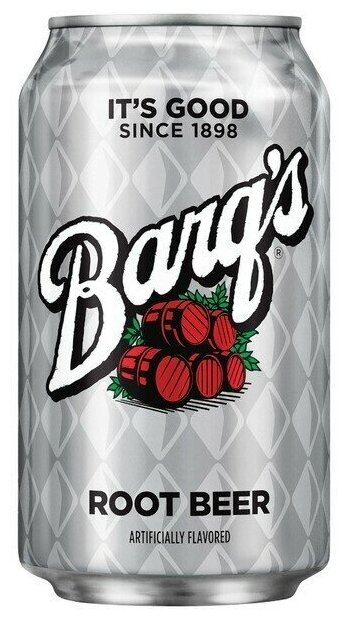 Газированный напиток BARQ'S Root Beer / BARQ'S Корневое Пиво 355 мл. (США)