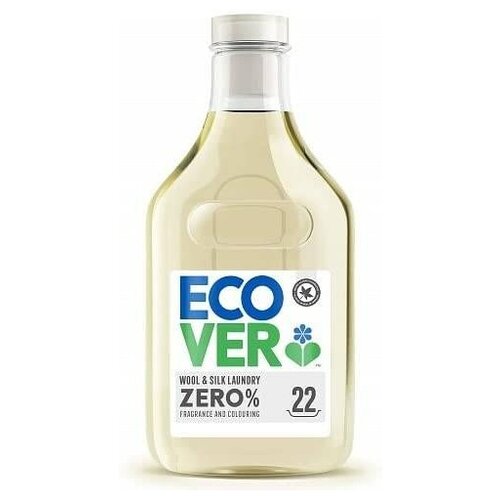 Жидкость для стирки ecover ZERO SENSITIVE, 1 кг, 1 л, для шерсти и шелка, универсальное