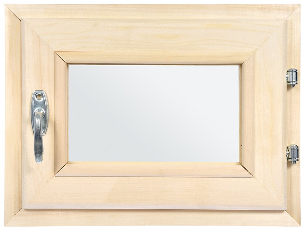 Форточка для бани и сауны Банные штучки, двойное стекло, 30 х 40 см - фотография № 1