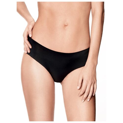 фото Трусы lormar, размер 2, черный, бежевый